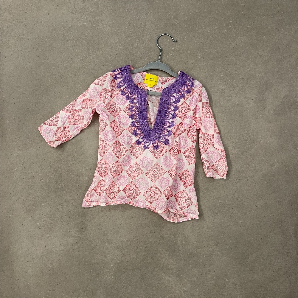 Roberta Roller Rabbit Swim Cover-Up - Size 18-24